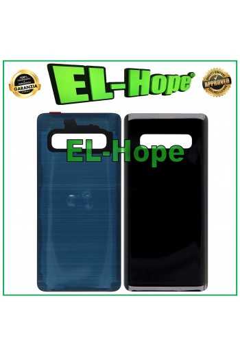 COPERCHIO BATTERIA PER SAMSUNG GALAXY S10+ PLUS SM-G975F CASE POSTERIORE NERO