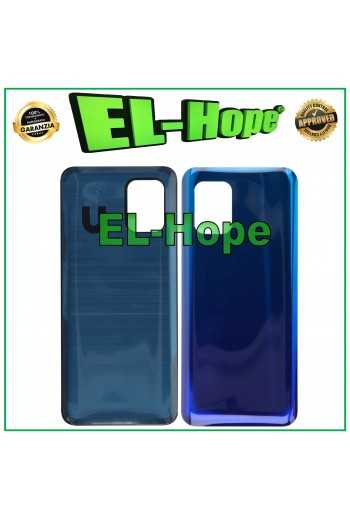 SCOCCA COPRI BATTERIA PER XIAOMI MI 10 LITE BACK CASE COPERCHIO POSTERIORE BLU
