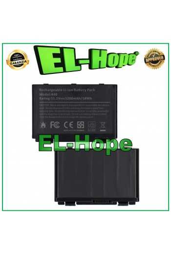 BATTERIA PER ASUS 90NVD1B1000Y 90RNV41B1000Y A32-F52 L0690L6 NERA PARI ORIGINALE