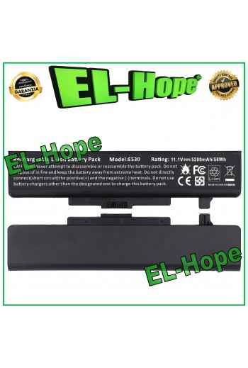 BATTERIA PER PC NOTEBOOK LENOVO E530 L11N6Y01 5200 mAh 11.1V NERA PARI ORIGINALE