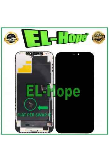 DISPLAY LCD OLED PARI ORIGINALE PER APPLE IPHONE 12 PRO MAX TOUCH SCREEN VETRO