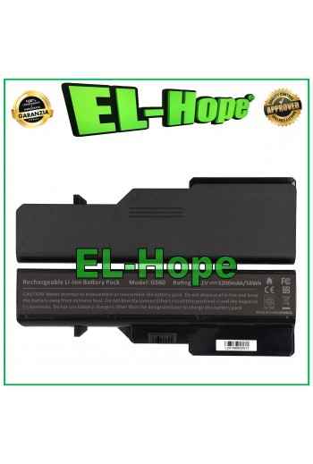 BATTERIA PER NOTEBOOK LENOVO IDEAPAD SERIE B470 5200 mAh NERA PARI ORIGINALE