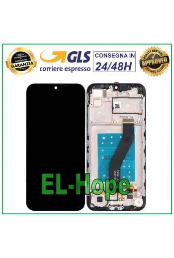 DISPLAY LCD + FRAME PER MOTOROLA MOTO E6S XT2053 XT-2053 TOUCH SCREEN VETRO