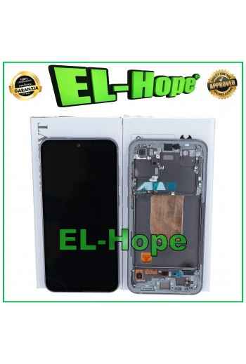 DISPLAY LCD FRAME ORIGINALE SAMSUNG GALAXY S23 FE 5G 2023 SM-S711 TOUCH NERO