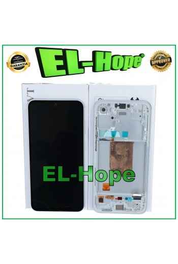 DISPLAY FRAME ORIGINALE SAMSUNG GALAXY S23 FE 5G 2023 SM-S711 TOUCH CREAM BIANCO