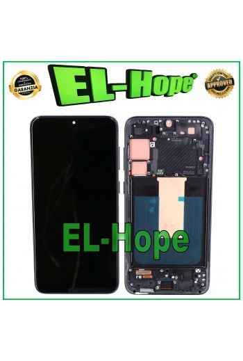 DISPLAY LCD TFT TOUCH SCREEN PER SAMSUNG GALAXY S23 PLUS SM-S916 FRAME NERO