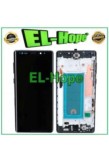 DISPLAY LCD TFT PER SAMSUNG GALAXY NOTE 9 SM-N960 SM-N960F TOUCH SCREEN NERO