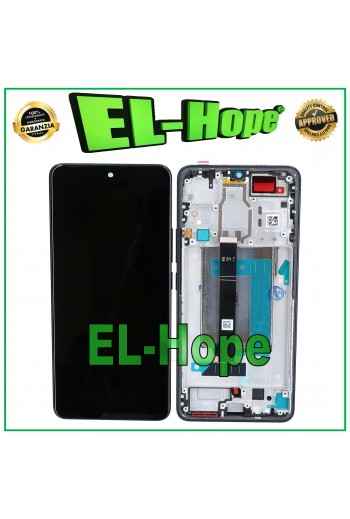 DISPLAY LCD TFT + FRAME PER XIAOMI POCO F6 24069PC21G TOUCH SCREEN VETRO NERO
