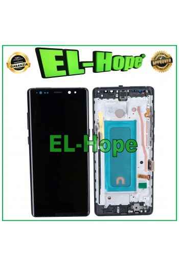 DISPLAY LCD TFT PER SAMSUNG GALAXY NOTE 8 SM-N950 SM-N950F TOUCH SCREEN NERO