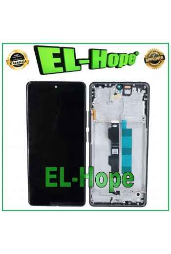 DISPLAY LCD TOUCH TFT PER XIAOMI REDMI NOTE 13 PRO 4G 23117RA68G FRAME NERO