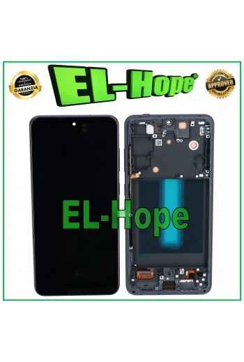 DISPLAY LCD OLED + FRAME PER SAMSUNG GALAXY S21 FE SM-G990B TOUCH SCHERMO NERO