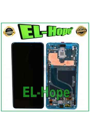 DISPLAY OLED TOUCH FRAME XIAOMI MI 9T /9T PRO REDMI K20 /K20 pro M1903F10G BLU