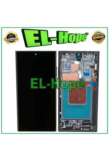 DISPLAY LCD OLED TOUCH SCREEN + FRAME PER SAMSUNG GALAXY S24 ULTRA SM-S928 NERO