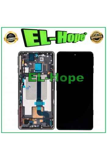 DISPLAY LCD OLED FRAME PER XIAOMI POCO F4 GT 21121210G TOUCH SCREEN VETRO NERO