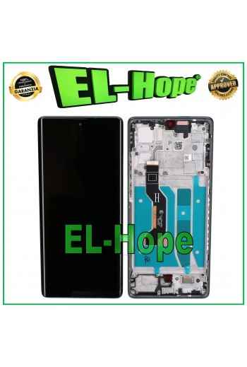 DISPLAY OLED PER MOTOROLA MOTO G85 XT2427 LCD TOUCH SCREEN VETRO FRAME NERO