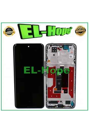 DISPLAY LCD OLED FRAME PER HONOR 200 5G ELI-AN00 TOUCH SCREEN VETRO SCHERMO NERO