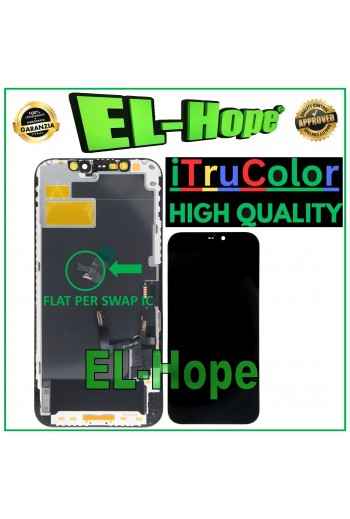 DISPLAY TOUCH LCD iTruColor HARD OLED PREMIUM PER APPLE IPHONE 12 /12 PRO VETRO