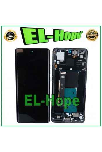 DISPLAY LCD ORIGINALE SERVICE MOTOROLA MOTO EDGE 40 XT2303-2 TOUCH FRAME NERO