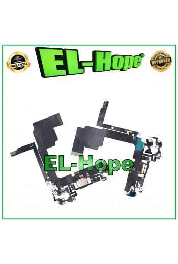 CONNETTORE RICARICA APPLE IPHONE 15 PRO MICROFONO ANTENNA DOCK DI CARICA BLU