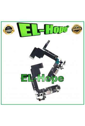 CONNETTORE RICARICA APPLE IPHONE 15 PRO MICROFONO ANTENNA DOCK DI CARICA BIANCO