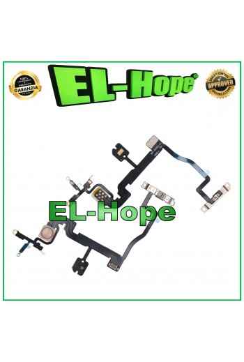 FLAT FLEX TASTO ON OFF ACCENSIONE LUCE FLASH APPLE IPHONE 11 PRO MAX MICROFONO