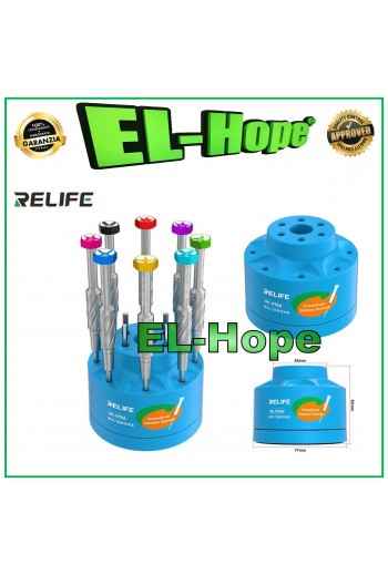RELIFE RL-078A SUPPORTO MAGNETICO ROTANTE CALAMITATO PER GIRAVITE TOOL 14 FORI