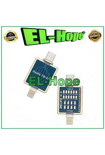 RELIFE TB-07 DOCK TESTER DI CARICA IPHONE LIGHTNING TYPE C RILEVAMENTO RICARICA