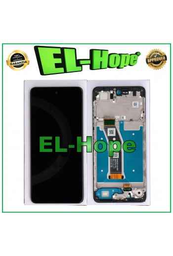 DISPLAY FRAME + TOUCH SCREEN LCD ORIGINALE SERVICE MOTOROLA MOTO G04S XT2421-8