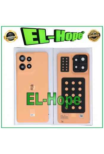 SCOCCA POSTERIORE BATTERIA ORIGINALE SERVICE MOTOROLA MOTO EDGE 50 PESCA PEACH