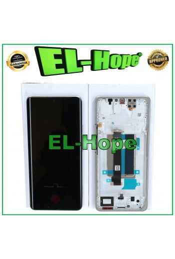 DISPLAY TOUCH FRAME ORIGINALE XIAOMI REDMI NOTE 13 PRO+ PLUS 23090RA98C BIANCO