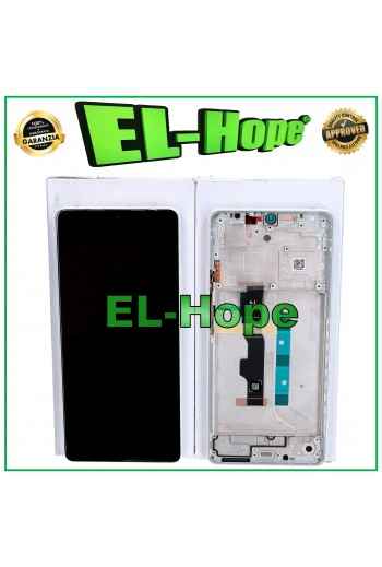 DISPLAY TOUCH FRAME ORIGINALE SERVICE XIAOMI REDMI NOTE 13 5G 2312DRAABC BIANCO