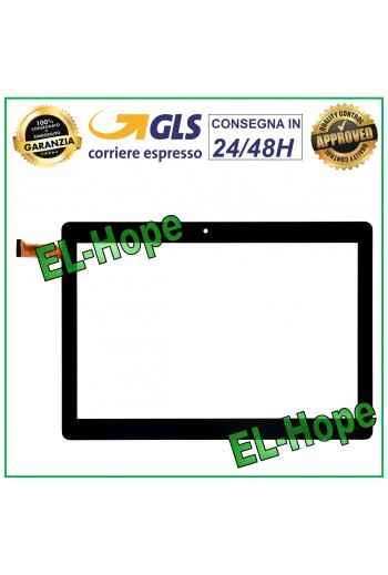 TOUCH SCREEN VETRO DEXP URSUS VA210 3G / P410 3G / P510 4G GY-P10098A-02 NERO