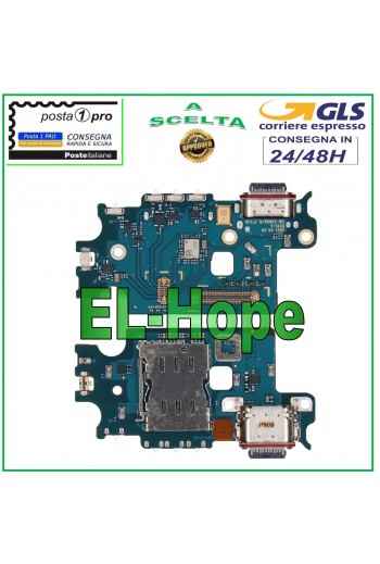 CONNETTORE RICARICA SAMSUNG GALAXY S22+ PLUS SM-S906 LETTORE SIM DOCK DI CARICA