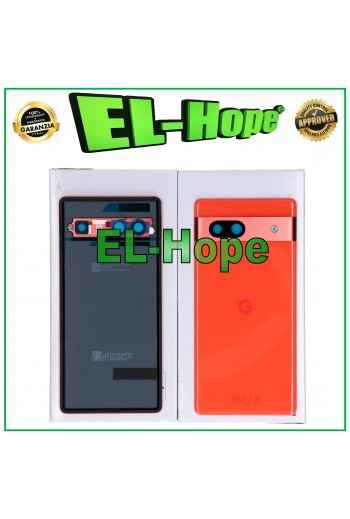 COPRI BATTERIA ORIGINALE SERVICE GOOGLE PIXEL 7A SCOCCA COVER POSTERIORE CORAL 
