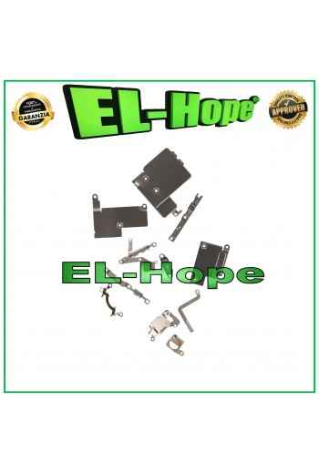 SET KIT COMPLETO SUPPORTI STAFFE SCHERMATURE INTERNE PER IPHONE 13