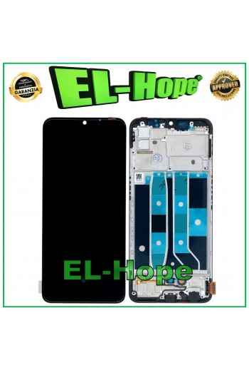 DISPLAY LCD OLED TOUCH SCREEN + FRAME PER OPPO F17 CPH2095 VETRO SCHERMO NERO
