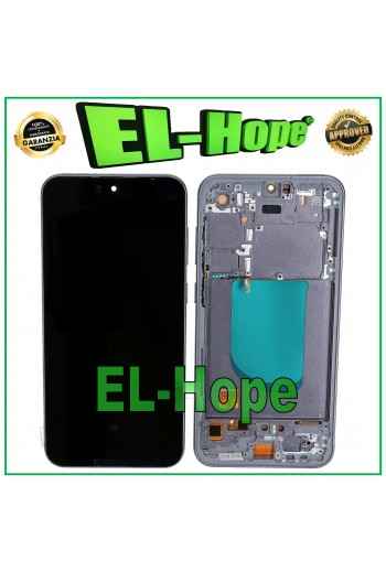 DISPLAY LCD OLED TOUCH PER SAMSUNG GALAXY S23 FE 5G 2023 SM-S711 FRAME NERO