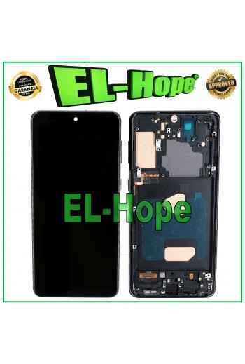 DISPLAY LCD TFT TOUCH SCREEN PER SAMSUNG GALAXY S21+ PLUS SM-G996 FRAME NERO