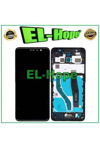 DISPLAY LCD + FRAME PER ALCATEL 1X 2019 5008 TOUCH SCREEN SCHERMO VETRO NERO