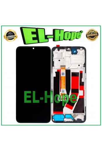 DISPLAY LCD + FRAME PER OPPO A57 5G PFTM20 TOUCH SCREEN ASSEMBLATO VETRO NERO