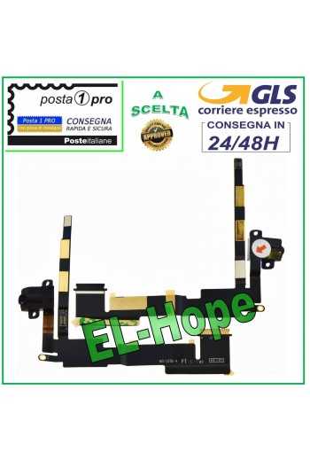 FLAT FLEX JACK INGRESSO CUFFIA PER APPLE IPAD 2 A1395 A1396 A1397 VERSIONE WIFI