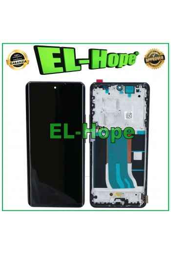 DISPLAY LCD OLED + FRAME PER OPPO REALME 12 PRO PLUS RMX3840 TOUCH SCREEN NERO