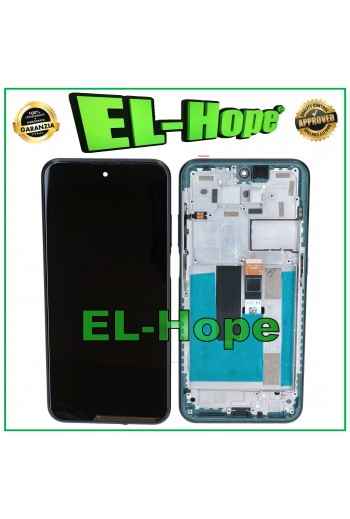 DISPLAY LCD FRAME PER NOKIA X10 TA-1332 TA-1350 TOUCH SCREEN VETRO SCHERMO NERO
