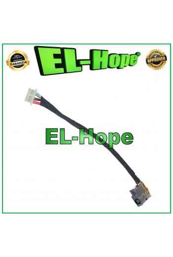 CONNETTORE ALIMENTAZIONE DC POWER JACK NOTEBOOK HP PAVILION 15 ENVY FLAT 11.5cm