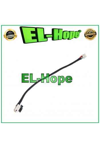 CONNETTORE ALIMENTAZIONE DC POWER JACK NOTEBOOK HP 15-AC 255 G4 13-C FLAT 16.8cm