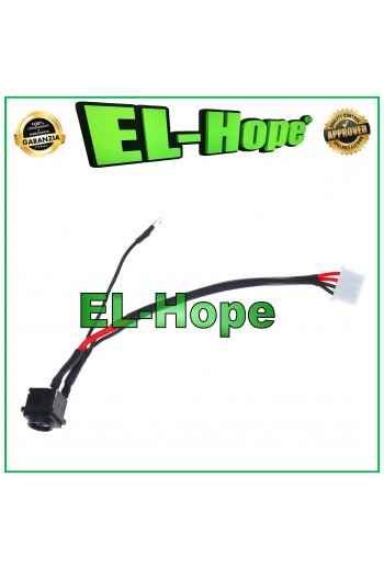 CONNETTORE ALIMENTAZIONE DC POWER JACK NOTEBOOK SONY VPC VPCEH2Q1E FLAT 12 cm