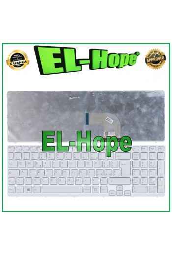 TASTIERA ITALIANA PER NOTEBOOK SONY SVE15118 SVE15119 SVE15121 SVE15122 BIANCA