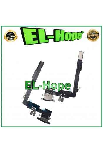 CONNETTORE RICARICA APPLE IPHONE 16 PRO MAX MICROFONO ANTENNA DOCK CARICA NERO