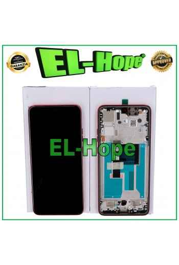DISPLAY TOUCH ORIGINALE SERVICE MOTOROLA MOTO EDGE 50 NEO XT2409 FRAME ROSSO