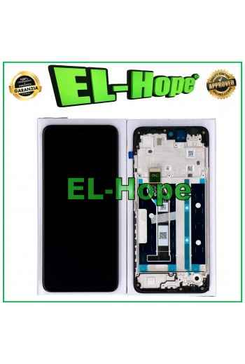 DISPLAY LCD TOUCH + FRAME ORIGINALE SERVICE MOTOROLA MOTO E15 4G ASSEMBLATO